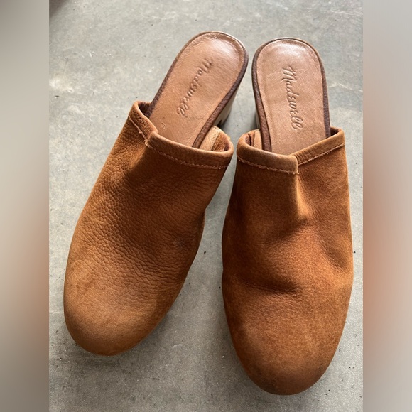Madewell The Ruby Clog in Suede Size 7 - Picture 4 of 9